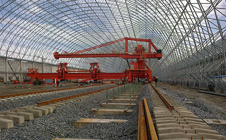 堆取料机有“保护伞”